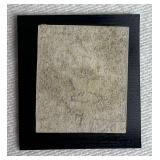 Postage Stamps from Great Britain - Penny Black, Red, Green and Lilac dating back to 1840