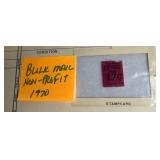 Variety of Stamps from United States dating back to 1894 - Internal Revenue, Certified Mail, Florida Documentary, Stock Transfer, NRA and Bulk Mail