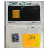 Variety of Stamps from United States dating back to 1894 - Internal Revenue, Certified Mail, Florida Documentary, Stock Transfer, NRA and Bulk Mail