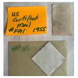 Variety of Stamps from United States dating back to 1894 - Internal Revenue, Certified Mail, Florida Documentary, Stock Transfer, NRA and Bulk Mail