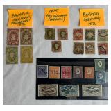 Collection of German Postage Stamps from Bavaria, Upper Silesia, Prussia, Reichspost, FRD, Heligoland, Hamburg, Kingdom of Saxony and Thurn Taxis plus 1850 Austrian Stamp