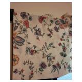 Vintage Laura Ashley Bedding for Two Twin Beds and Floral Valance - Made in USA