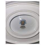 Noritake China Lynbrook Floral Gravy Boat and Floral Covered Egg Dish