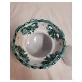 Italian Ceramic Sugar and Creamer Set from II Laboratorio II, Made in Italy