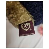 Vintage Kewpie Doll and TY Beanie Baby Bear