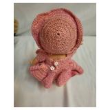 Vintage Kewpie Doll and TY Beanie Baby Bear