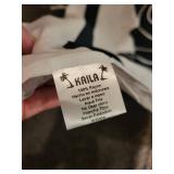 Decorative Rayon Tapestry with Abstract Faces Design by KAILA