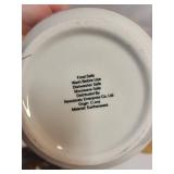 Eclectic Kitchen Set with Copper Pig Mold, Bundt Pan, Pitcher, and Holder