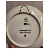 Collection of 27 Royal Copenhagen Blue Christmas Plates