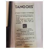 TANGOES Puzzle Game and Wooden Alphabet Blocks Set