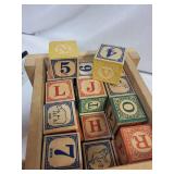 TANGOES Puzzle Game and Wooden Alphabet Blocks Set