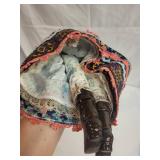 Set of 2 Decorative Porcelain Dolls with Traditional Attire