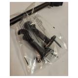 Adjustable Heavy Duty Curtain Rod with Mounting Hardware