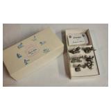 Empire Silver Pewter Animal Toppers Set