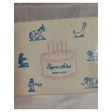 Empire Silver Pewter Animal Toppers Set