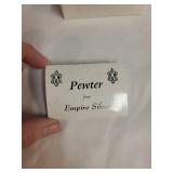 Empire Silver Pewter Animal Toppers Set