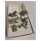 Empire Silver Pewter Animal Toppers Set