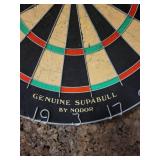 Genuine Supabull by Nodor Dartboard with Assorted Darts Set