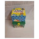 Lakeshore Giant Stencils Box and Russian Tea Cup with Saucer