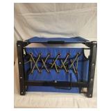 Blue Stadium Seat with Folding Frame