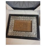 Collection of 3 Decorative Photo Frames and Memo Board