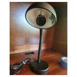 Adjustable Black Desk Lamp with Power Cord