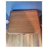 Wooden Nightstand with Drawer and Shelf