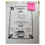 Large Genuine Turkish Area Rug with Intricate Floral Design with Certificate of Origin