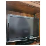 Sharp Aquos LC-32D43U LCD TV with Remote and Manual