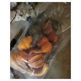 Large Turkey Shaped Thanksgiving Lighted Lawn Decoration