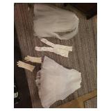 Gamberdella Bridal Ensemble with Gown, Veil, and Accessories