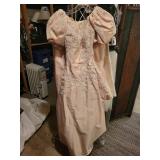 Gamberdella Bridal Ensemble with Gown, Veil, and Accessories