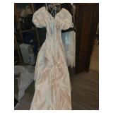 Gamberdella Bridal Ensemble with Gown, Veil, and Accessories