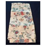 Vintage Laura Ashley Bedding for Two Twin Beds and Floral Valance - Made in USA