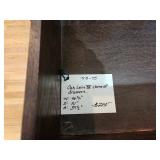 Oak Louis XV Style Chest of Drawers with Intricate Carvings