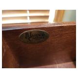 Jasper Cabinet Company Roll-Top Secretary Desk with Hutch