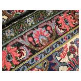 Handmade Genuine Turkish Rug with Intricate Floral Pattern with Certificate of Origin