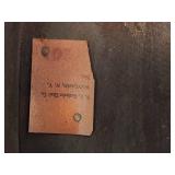 Vintage W.H. Gunlocke United Nations Walnut Wooden Armchair