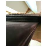 Antique Duncan Phyfe Style Mahogany Dining Table with One Leaf in the table and Two Self-Storing Extension Leaves