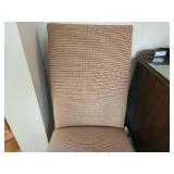 Set of 6 Custom Made Elegant Dining Chairs with Upholstered Seats