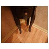 Antique Style Three-Drawer Wooden Side Table