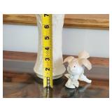 Lenox Porcelain Vase and Handcrafted Bird Figurine Set