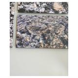 Original Four-Piece Abstract Water Reflection Photography Prints From Kona, Hawaii