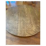Custom Made Wood Lazy Susan Turntable Spinner - 28 Inch Diameter