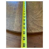 Custom Made Wood Lazy Susan Turntable Spinner - 28 Inch Diameter