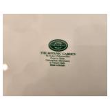 Portmeirion Botanic Garden Dinnerware Set - Plate, Bowl, and Letter Rack