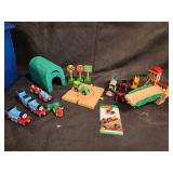 Brio Wooden Railway Set with Thomas the Tank Engine Trains and Accessories