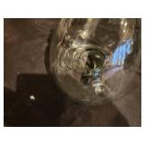 Vintage Glass Bee Catcher with Removable Lid