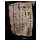 Vintage Class of 1946 Naval Academy Naval Officer Jacket from Naval Uniform Shop