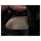 Vintage Military Uniform Jacket with Emblem and Gold Buttons